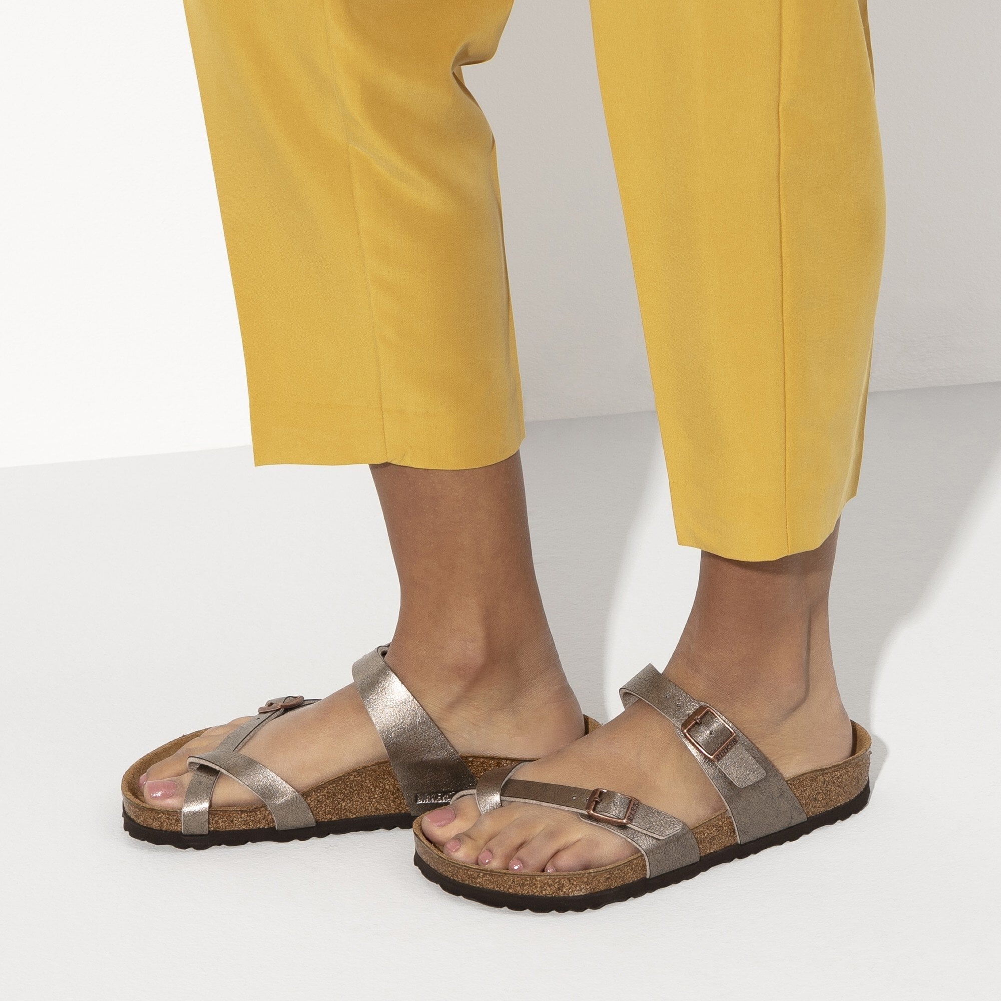 Birkenstock Sandalias Sandals 1016408 Taupe Taupe_shot2