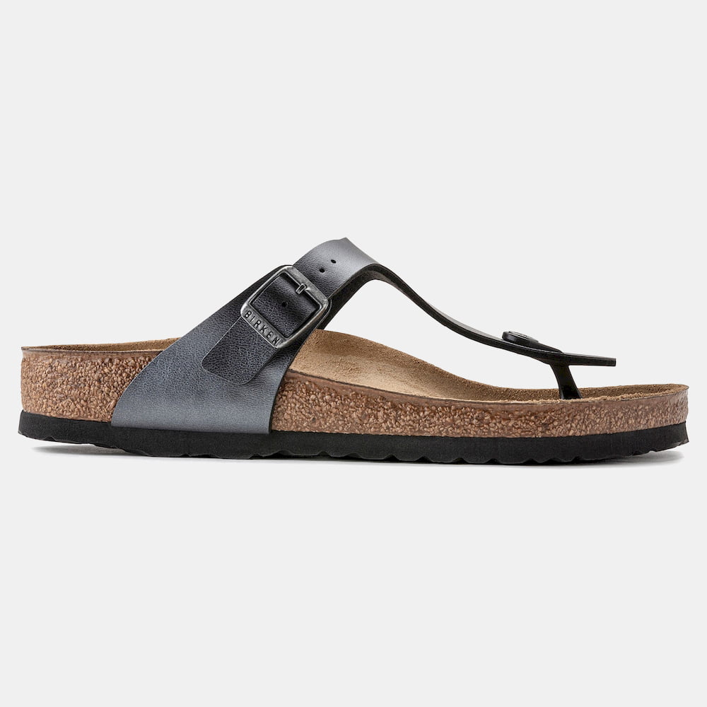 Birkenstock Sandalias Sandals 1021428 Metal.blk Preto Metal Shot10