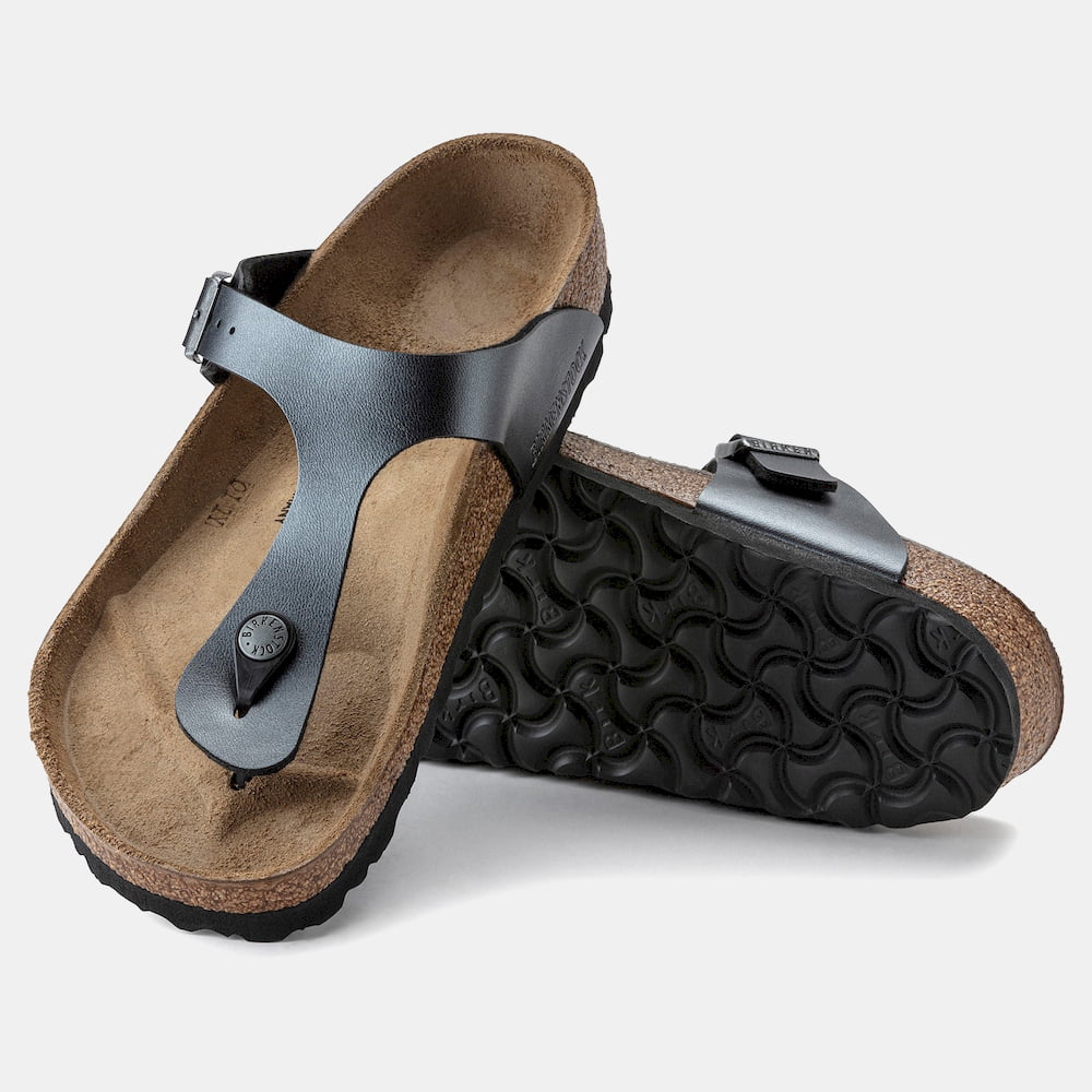 Birkenstock Sandalias Sandals 1021428 Metal.blk Preto Metal Shot14