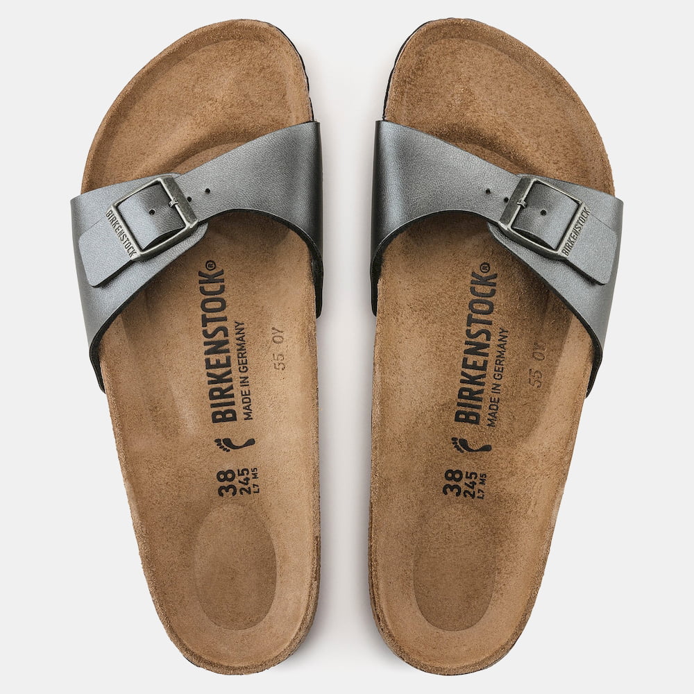 Birkenstock Sandalias Sandals 1021532 Metallic Metal Shot12