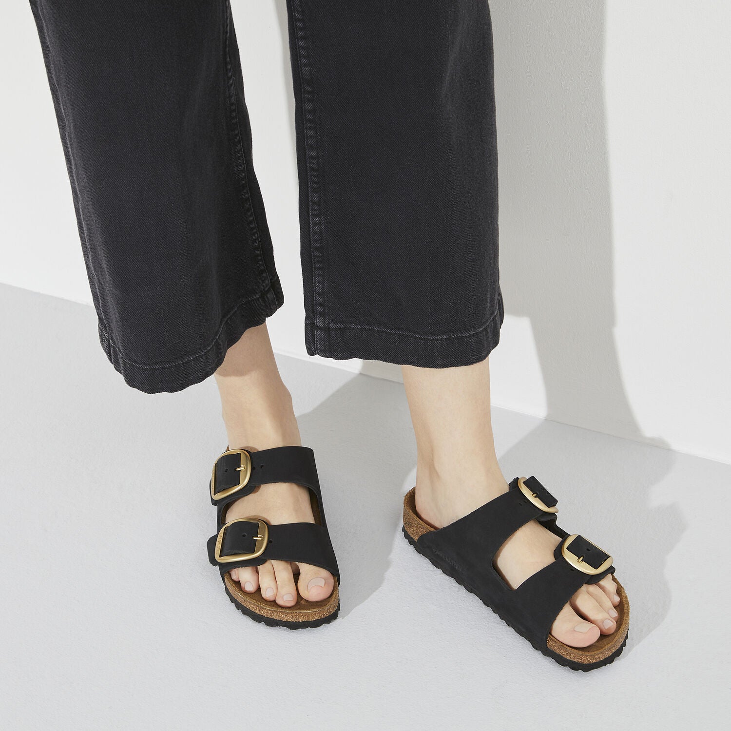 Birkenstock Sandalias Sandals 1023290 Nubuck Blk Nubuck Black_shot4