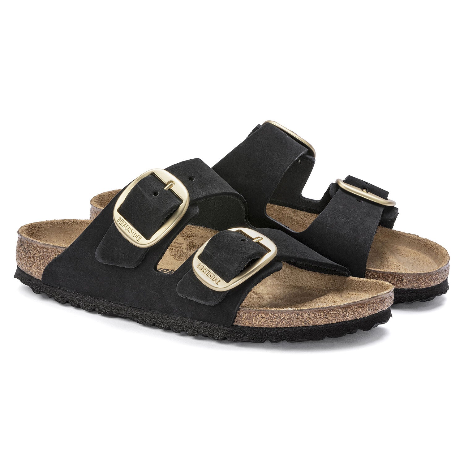 Birkenstock Sandalias Sandals 1023290 Nubuck Blk Nubuck Black_shot5
