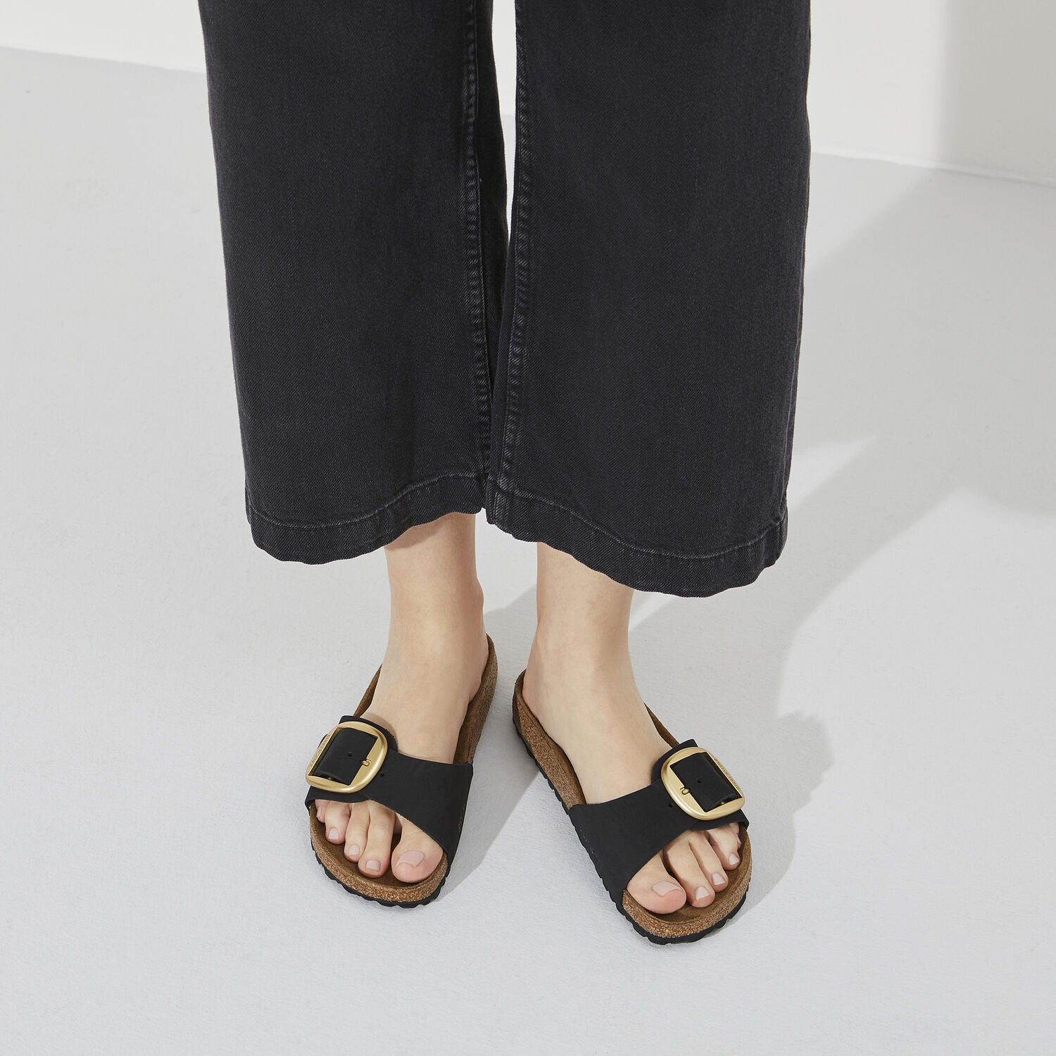 Birkenstock Sandalias Sandals 1023373 Nubuck Blk Nubuck Black_shot4