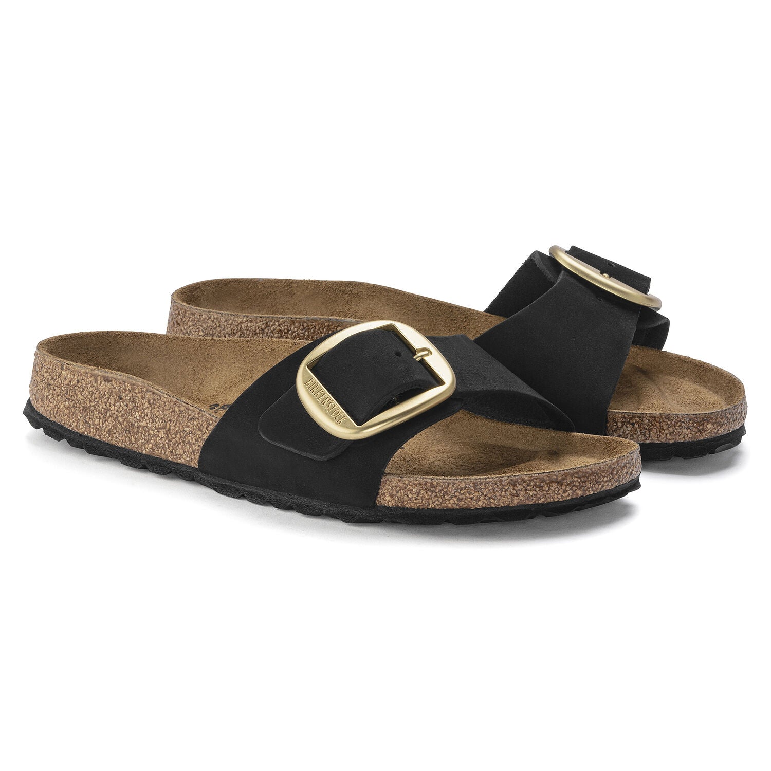 Birkenstock Sandalias Sandals 1023373 Nubuck Blk Nubuck Black_shot5