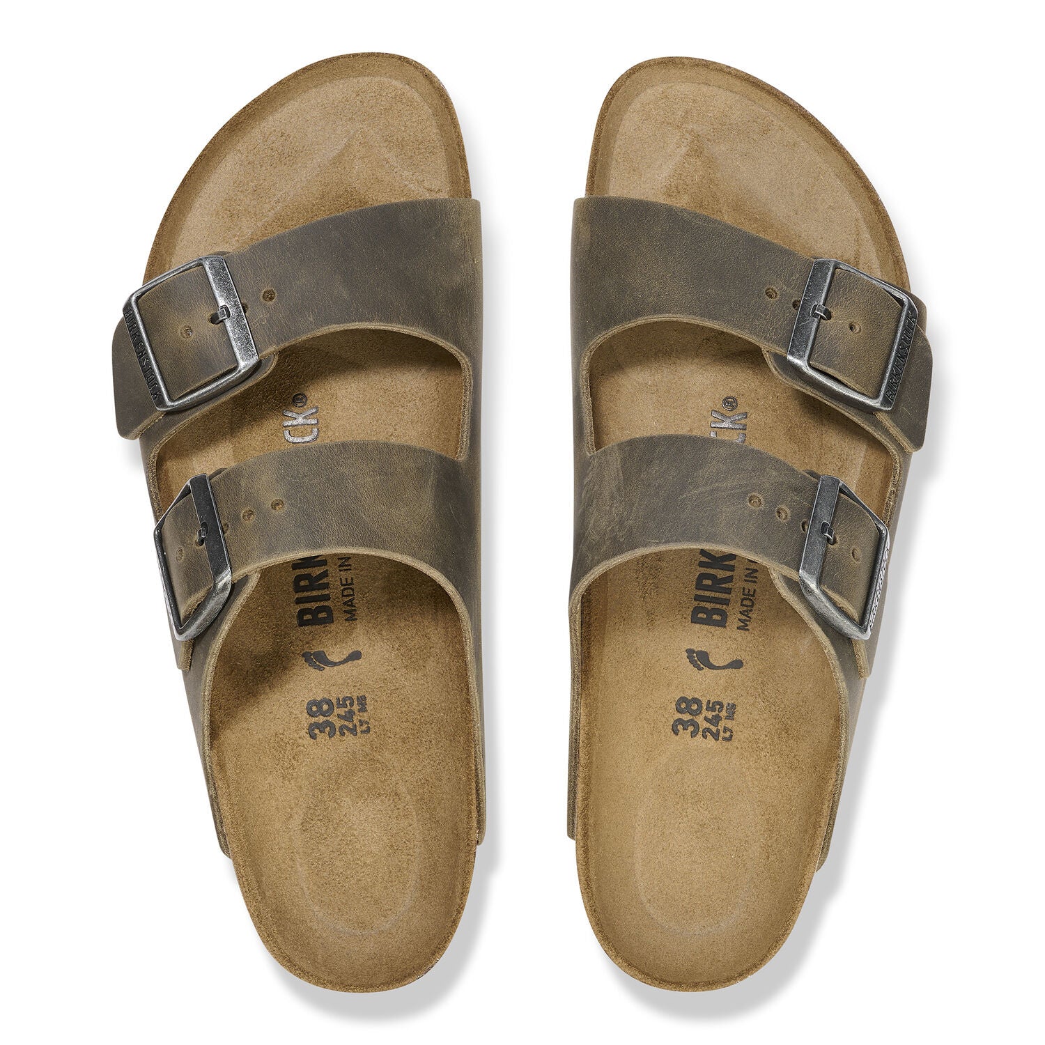 Birkenstock Sandalias Sandals 1027022 Kaki Kaki_shot7