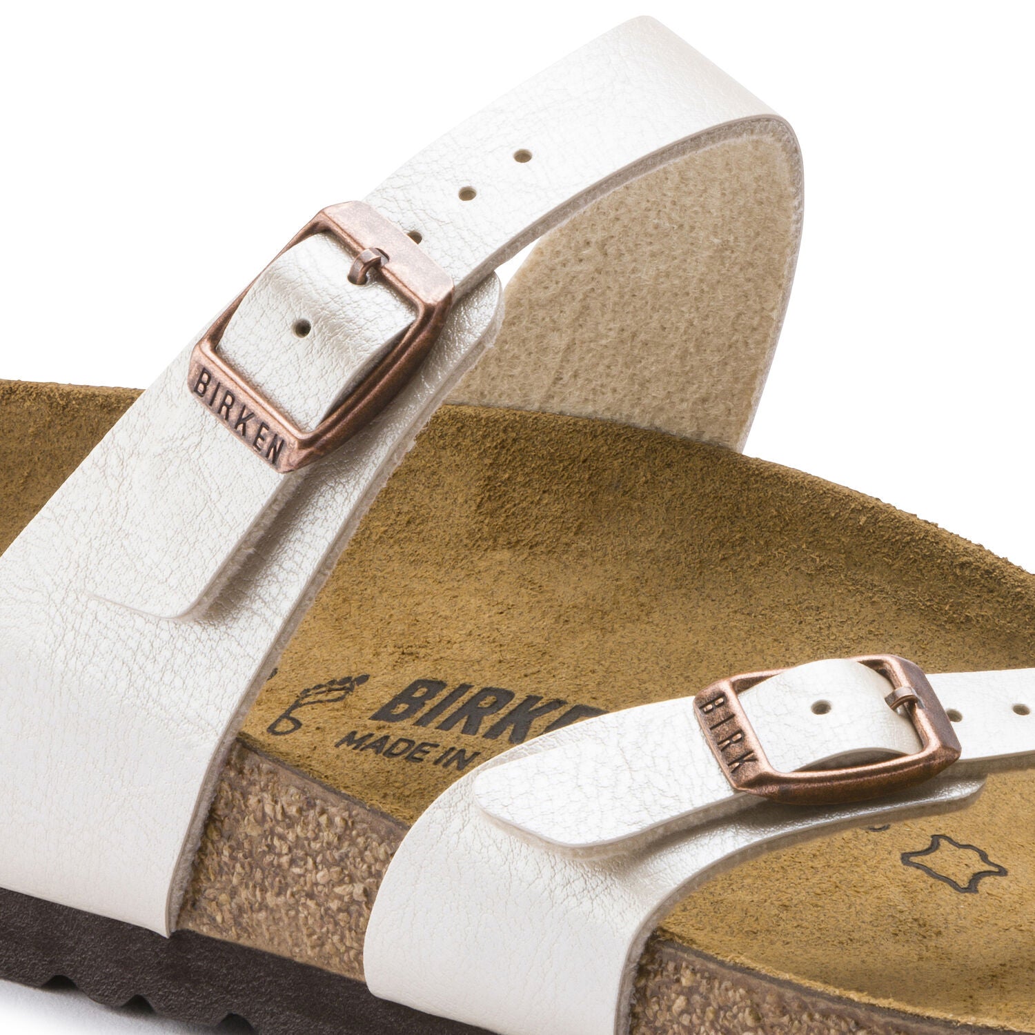 Birkenstock Sandalias Sandals 71661 Pearl Whit Pérola_shot1