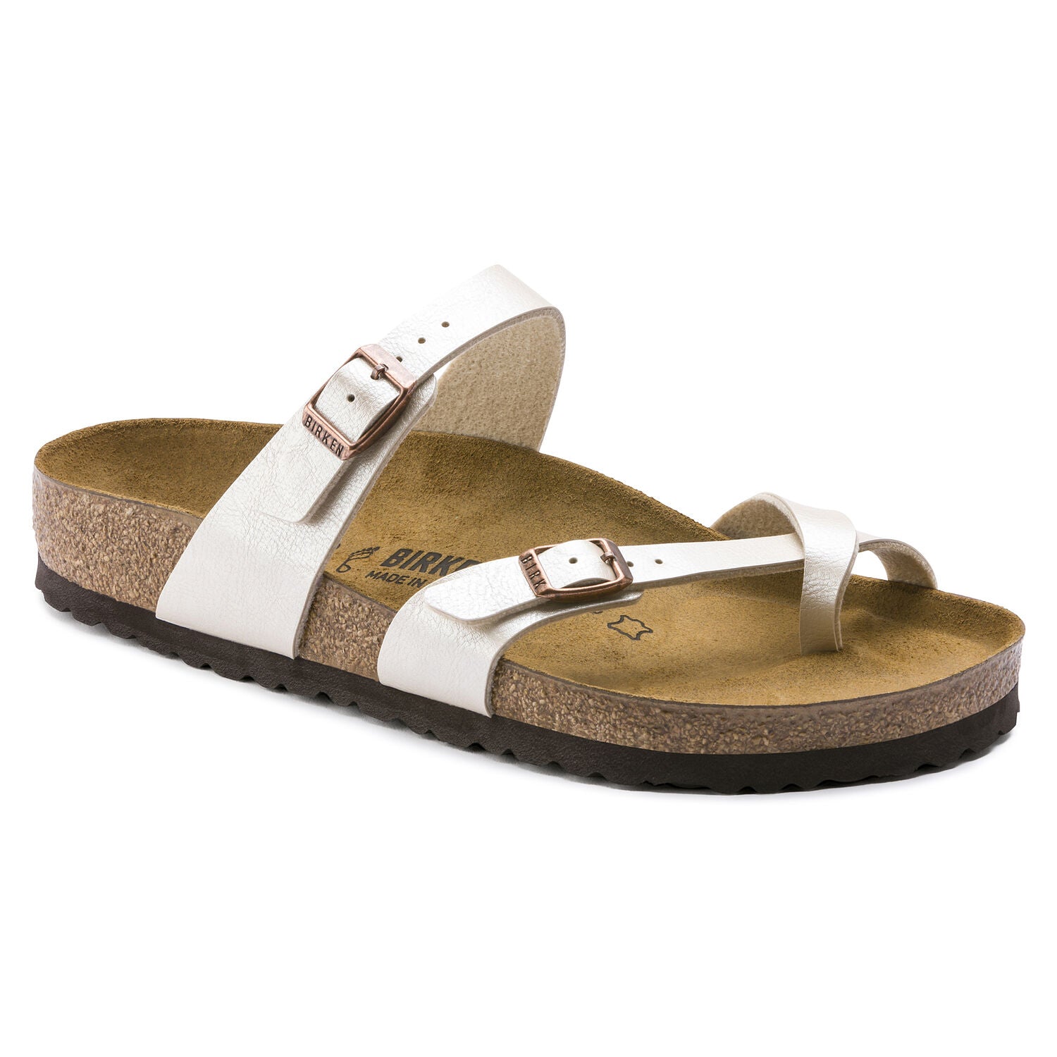 Birkenstock Sandalias Sandals 71661 Pearl Whit Pérola_shot4