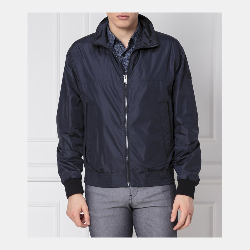 Boss Blusão Jackets Carvel3 Dk.blue Azul Escuro Shot10