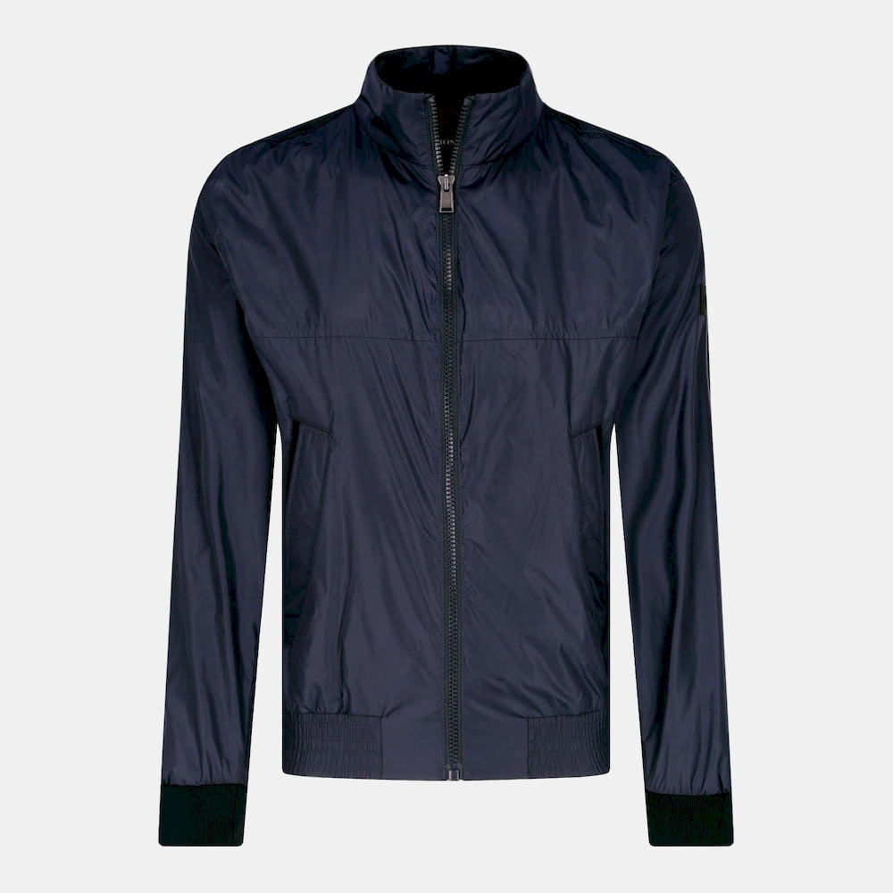 Boss Blusão Jackets Carvel3 Dk.blue Azul Escuro Shot12