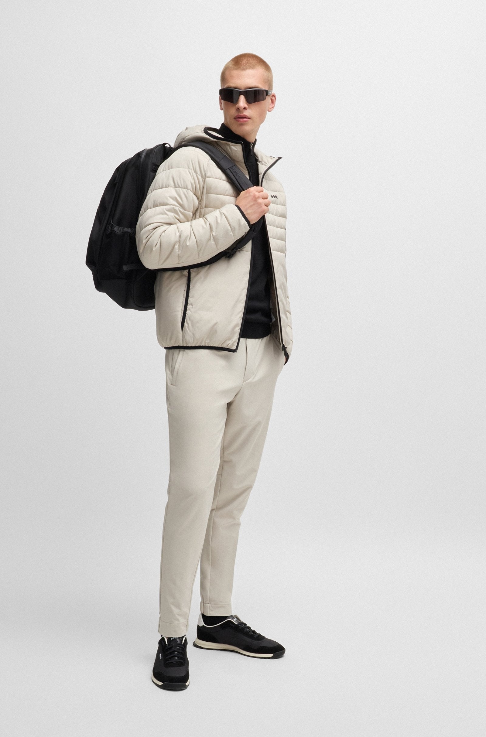Boss Blusao Jackets J Thor 2 Beige Beige_shot2