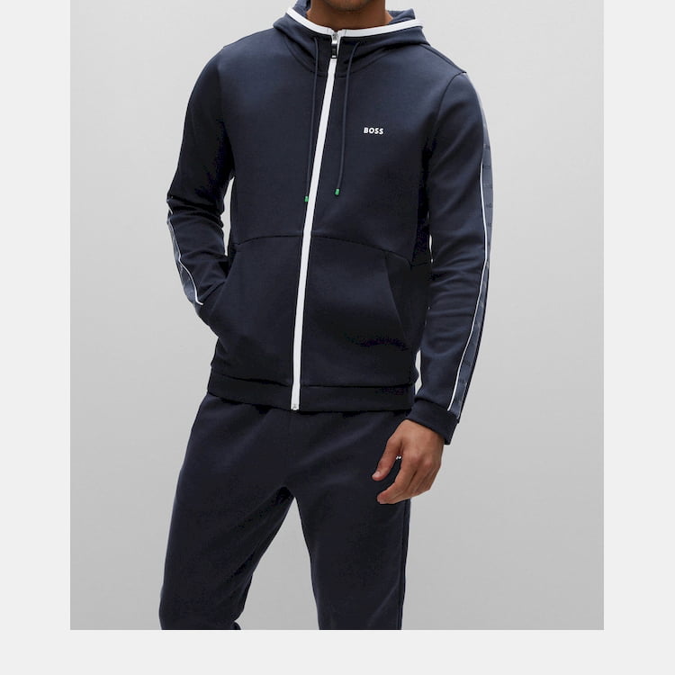 Boss Blusao Jackets Saggy1 5047704 Dk.blue Azul Escuro Shot4