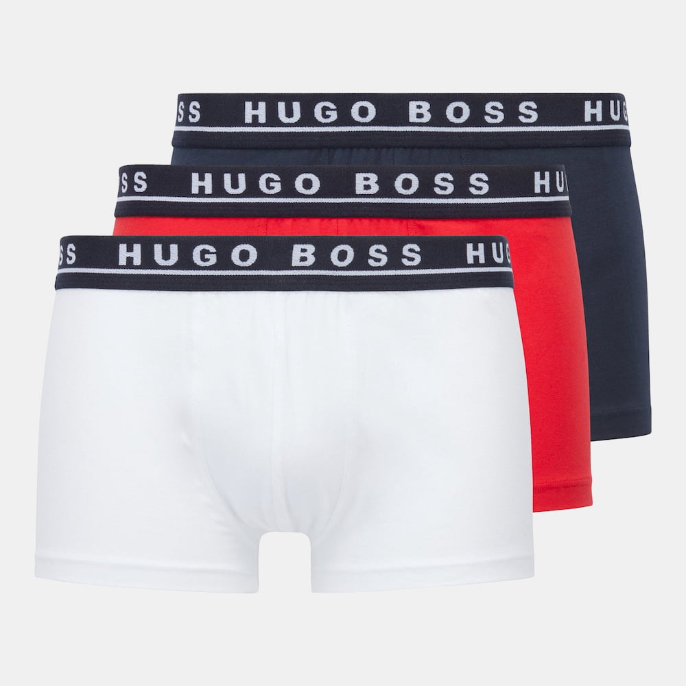 Boss Boxers Boxer Boxer 50458488 Whi Red Nv Brando Vermelho Azul Shot2