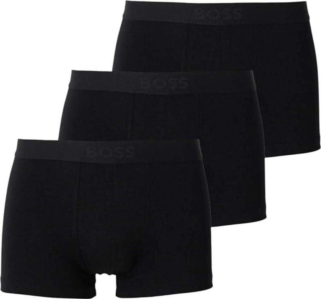 Boss Boxers Boxer Trunk 3p One Black Preto_shot1