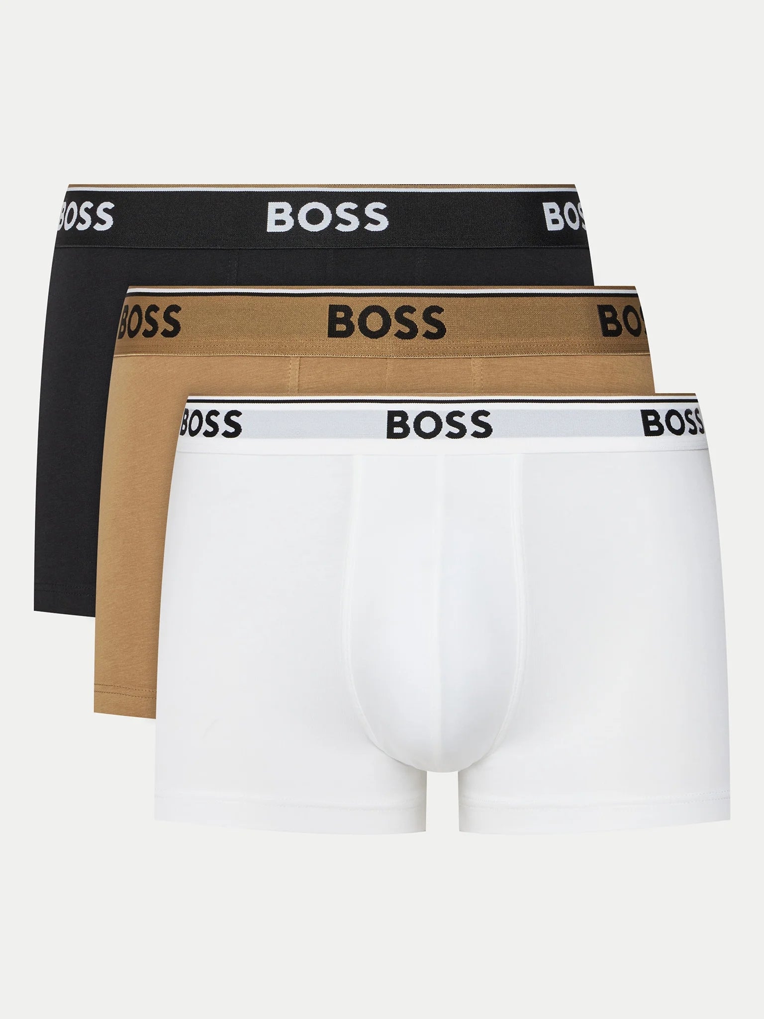Boss Boxers Boxer Trunk3ppower Brown Blac Castanho Preto_shot1