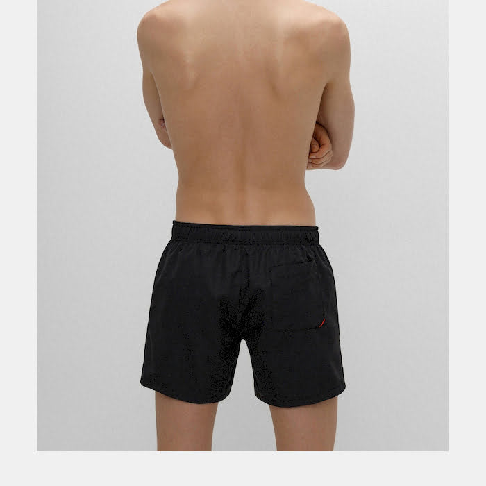 Boss Calcao De Banho Swim Shorts Abas Black Preto Shot8