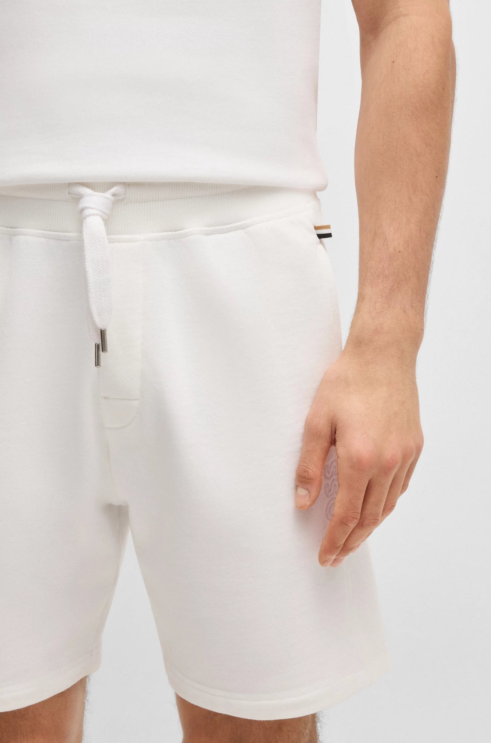 Boss Calcao Shorts David Shorts White Branco_shot3