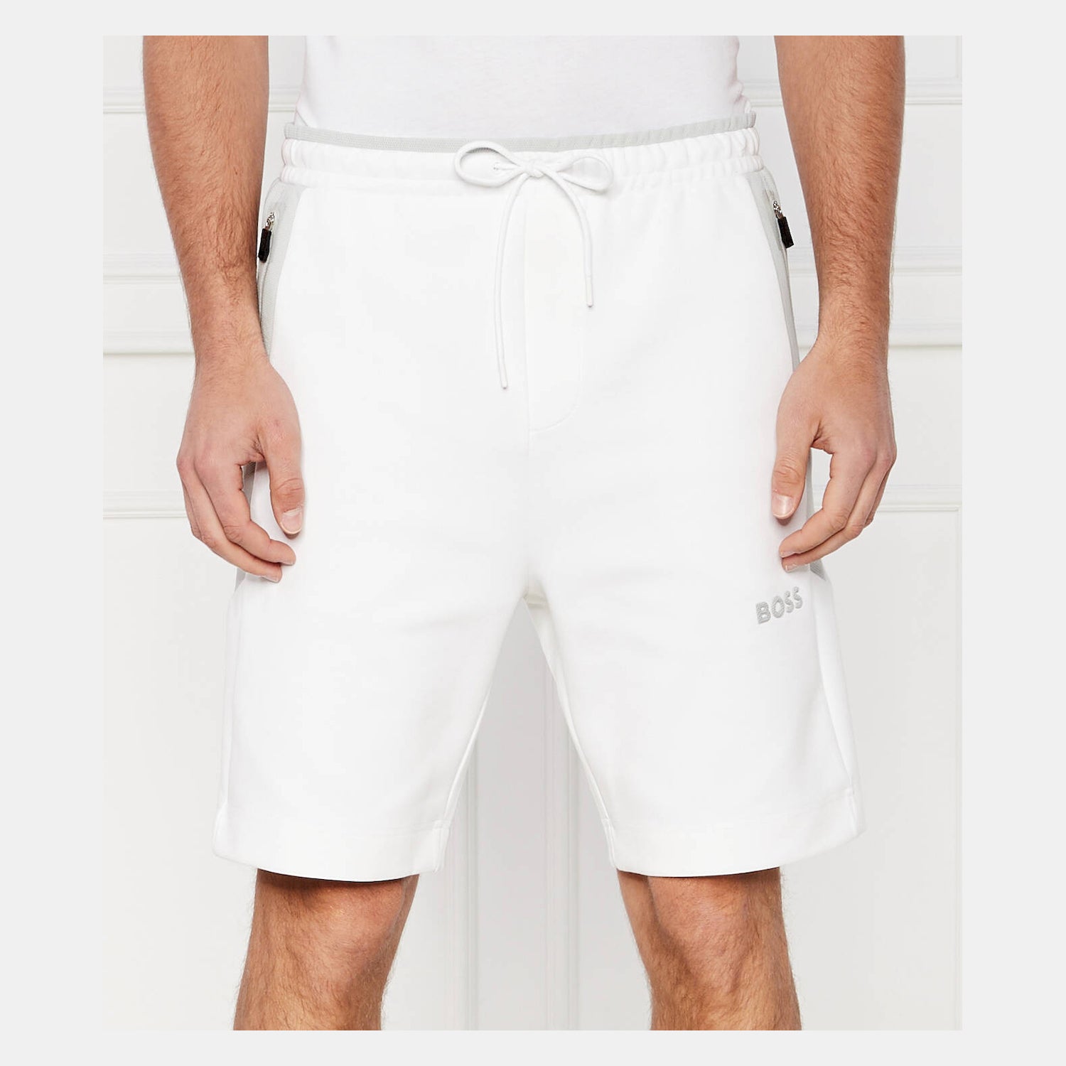Boss Calcao Shorts Headlo 1 50510 White Branco_shot2