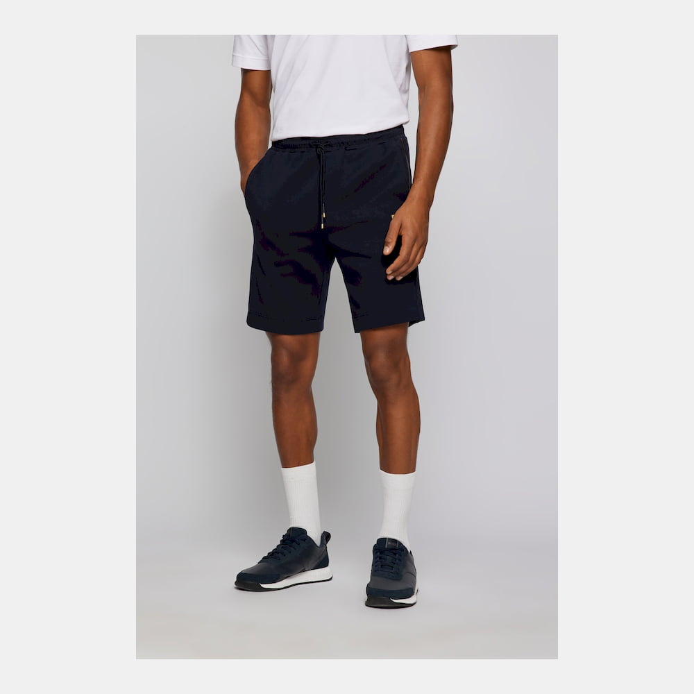 Boss Calcao Shorts Headlo1 Dk.blue Azul Escuro Shot10
