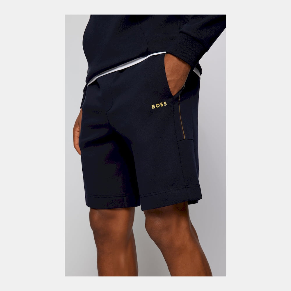 Boss Calcao Shorts Headlo1 Dk.blue Azul Escuro Shot8