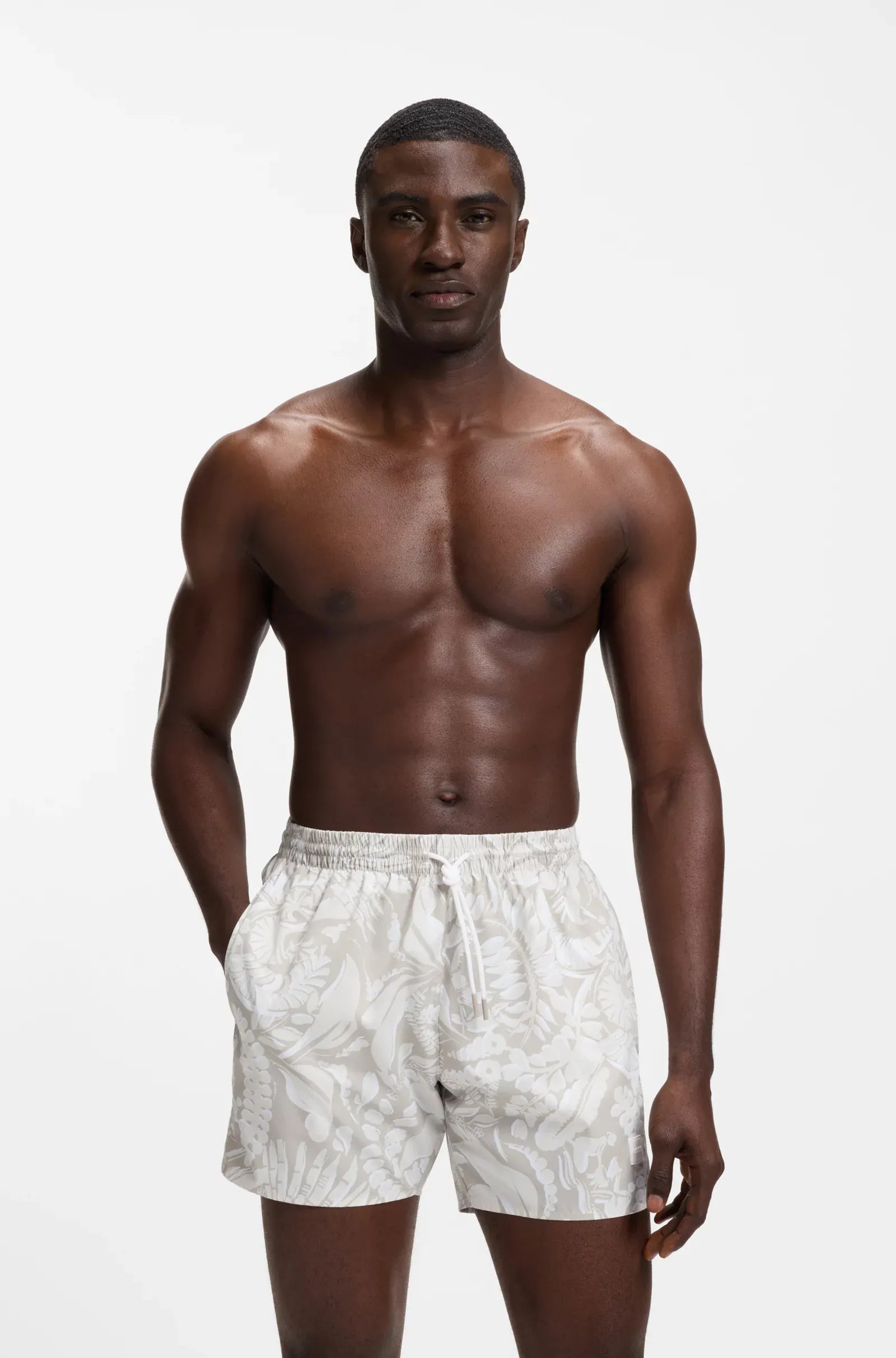 Boss Calcao Shorts Piranha Beige Beige_shot1