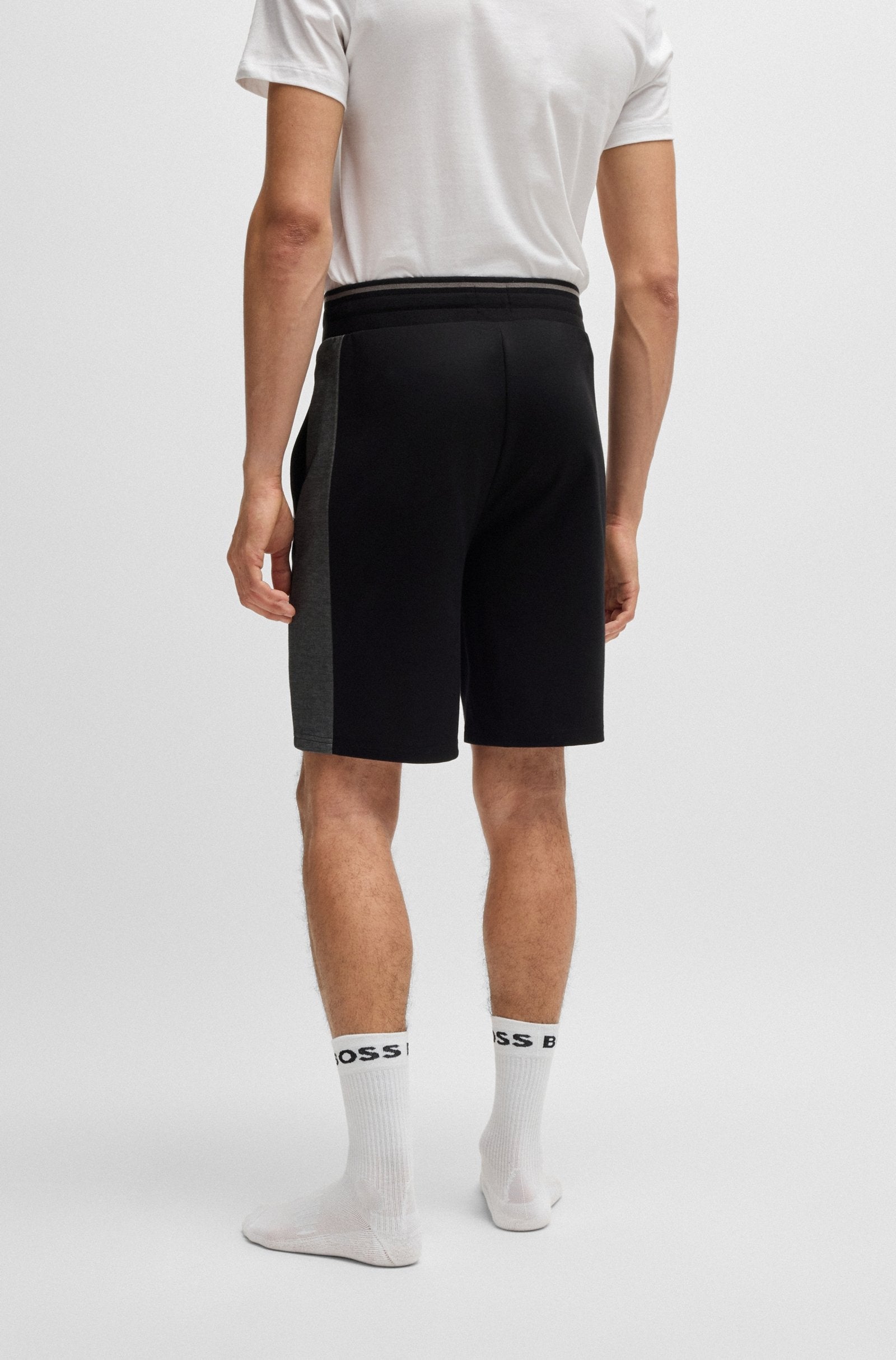 Boss Calcao Shorts Tracksuitshort Black Preto_shot5