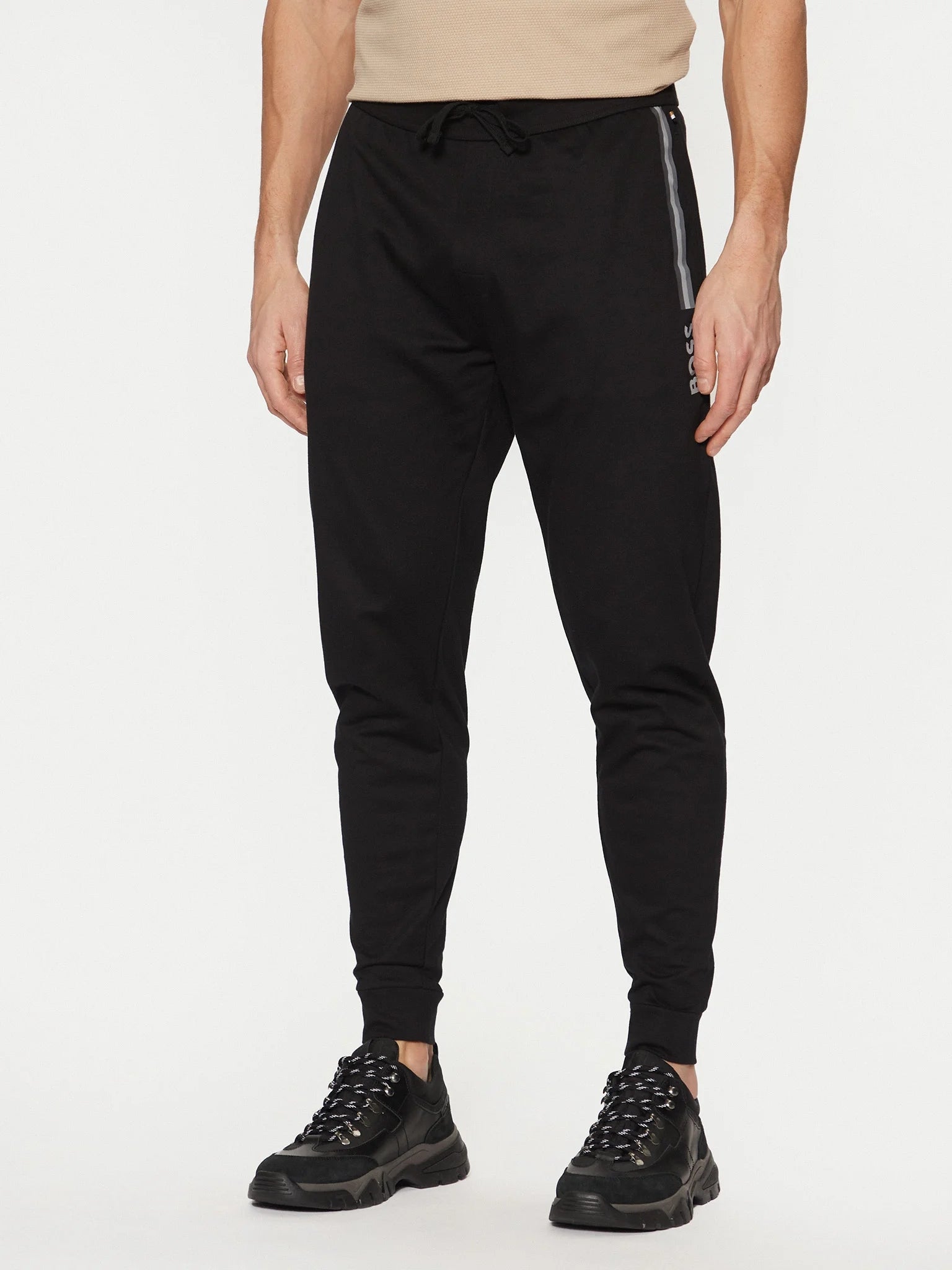 Boss Calcas Training Pants Authenticpants Black Preto_shot5