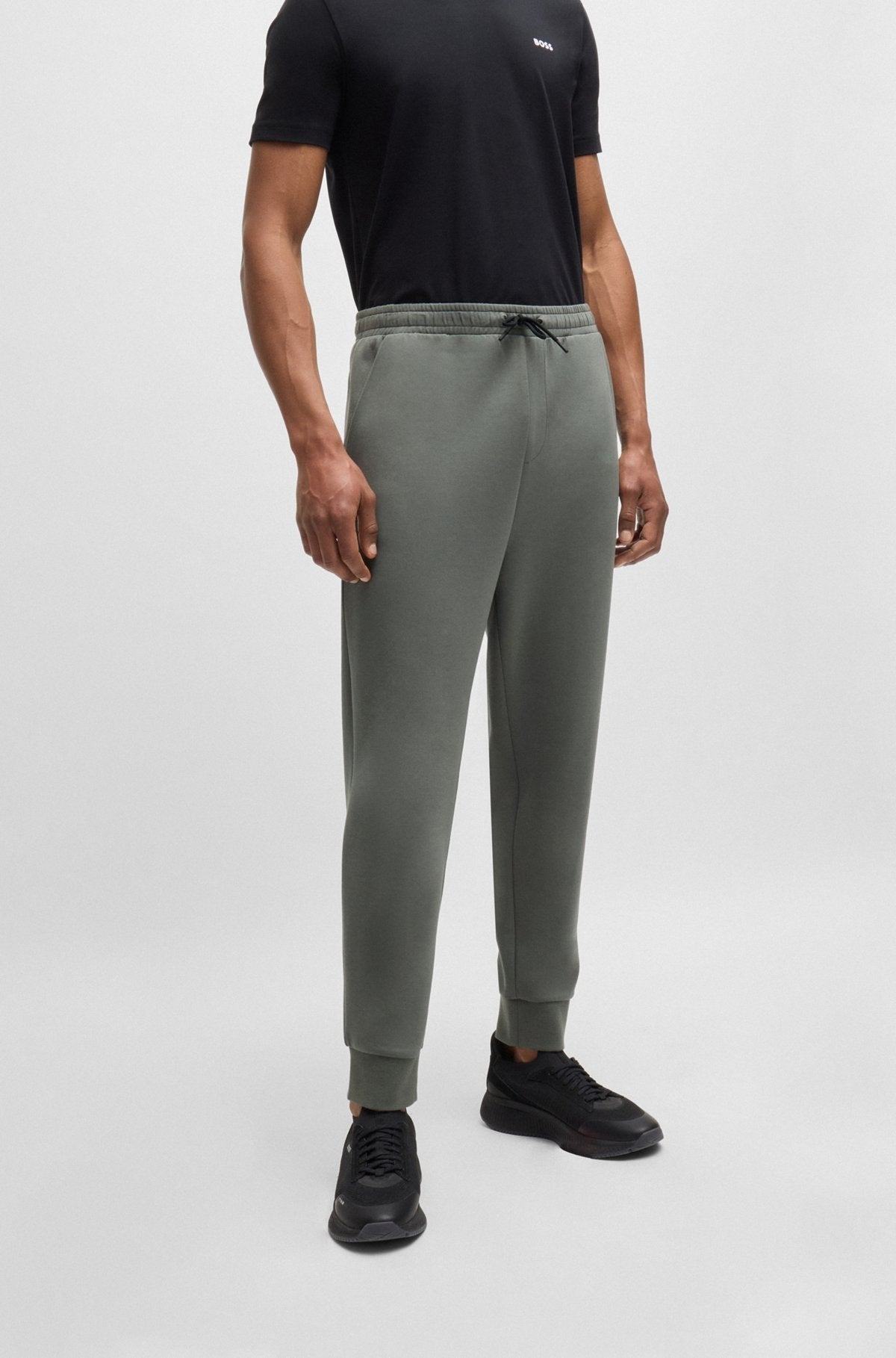 Boss Calcas Training Pants Hadiko 5050614 Dk.grey Cinza Escuro_shot4