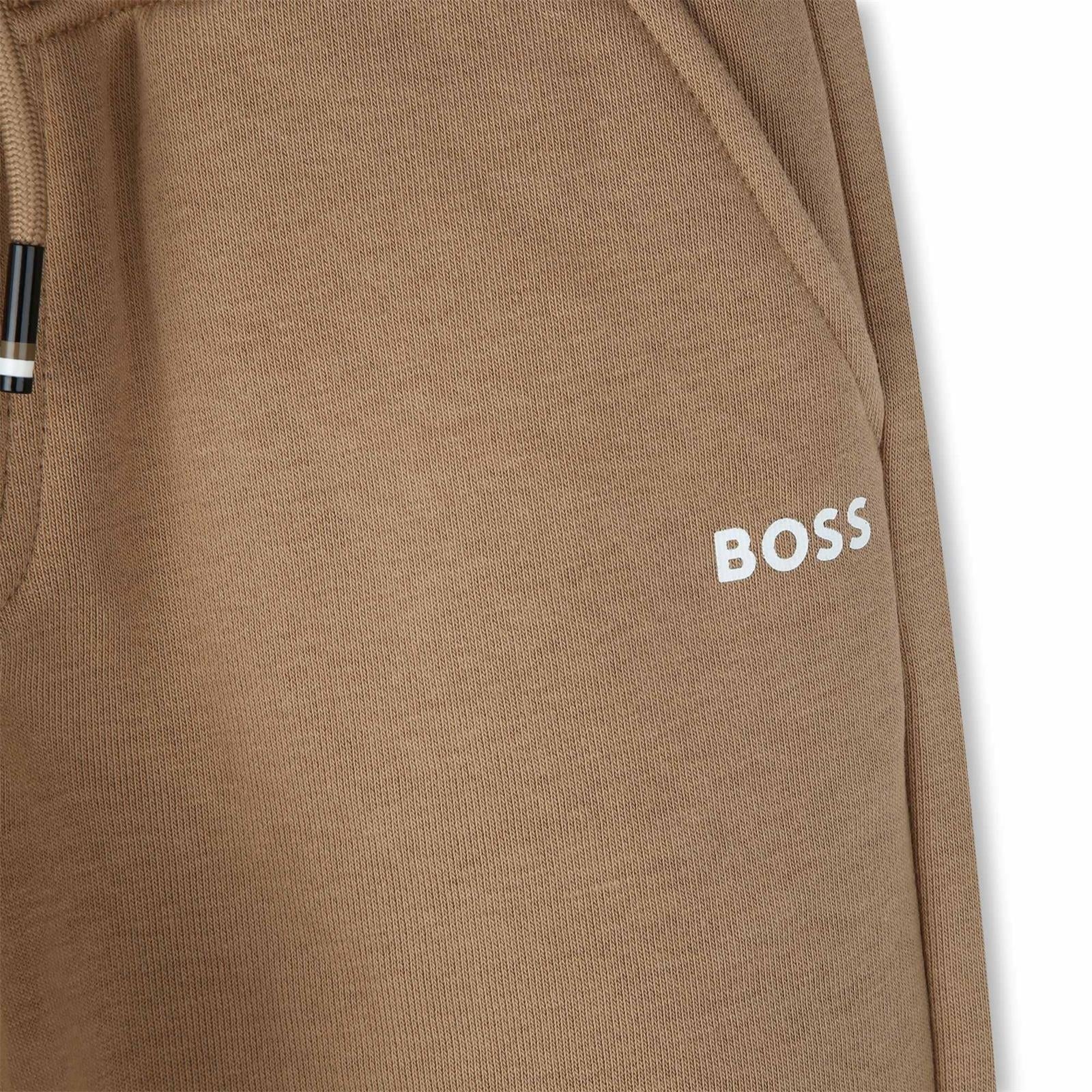 Boss Calcas Training Pants J51151 Brown Castanho_shot3