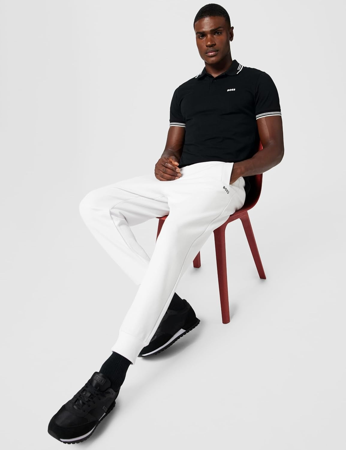 Boss Calcas Training Pants Jt Union Hadik White Branco_shot1