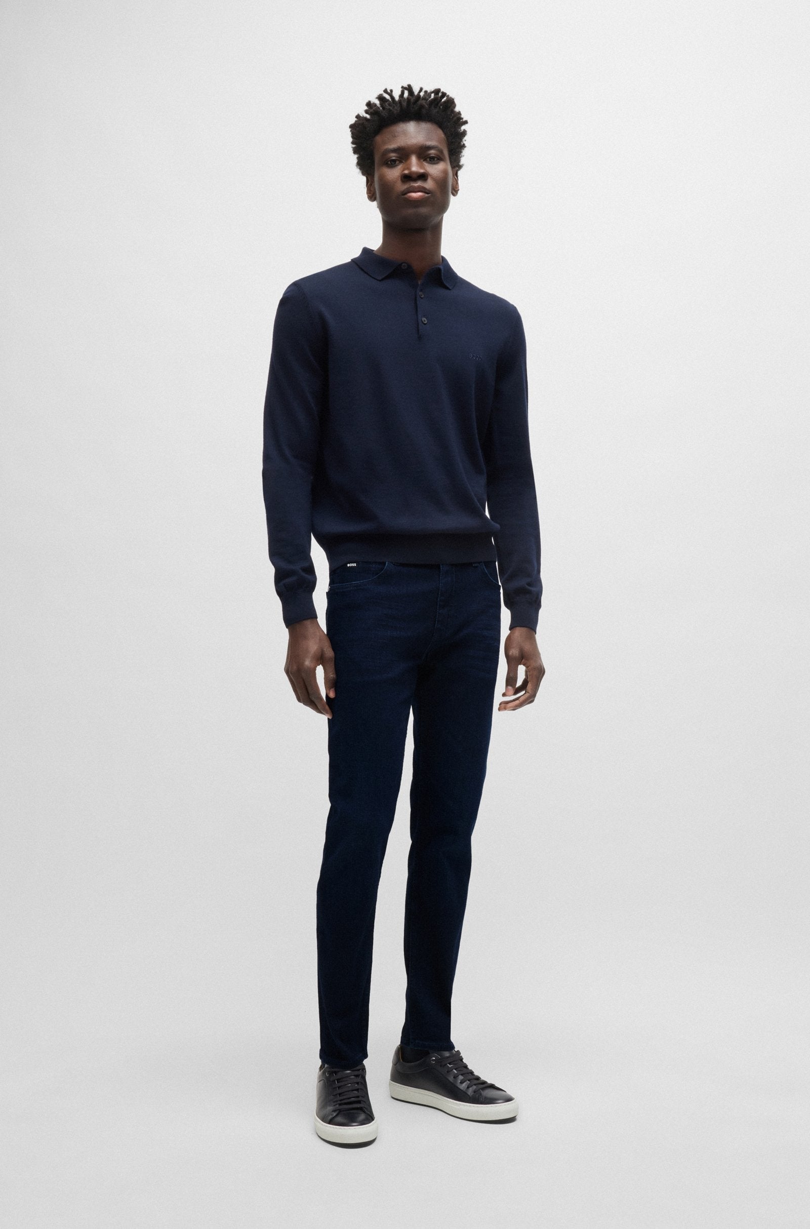Boss Calcas Trousers H Delaware 239 Dark Wash Dark Wash_shot3