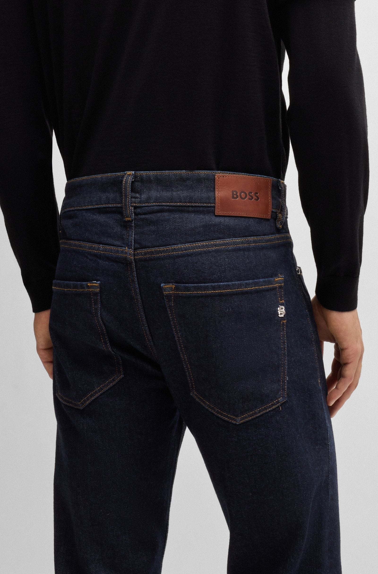 Boss Calcas Trousers H Delaware 828 Dark Wash Dark Wash_shot4