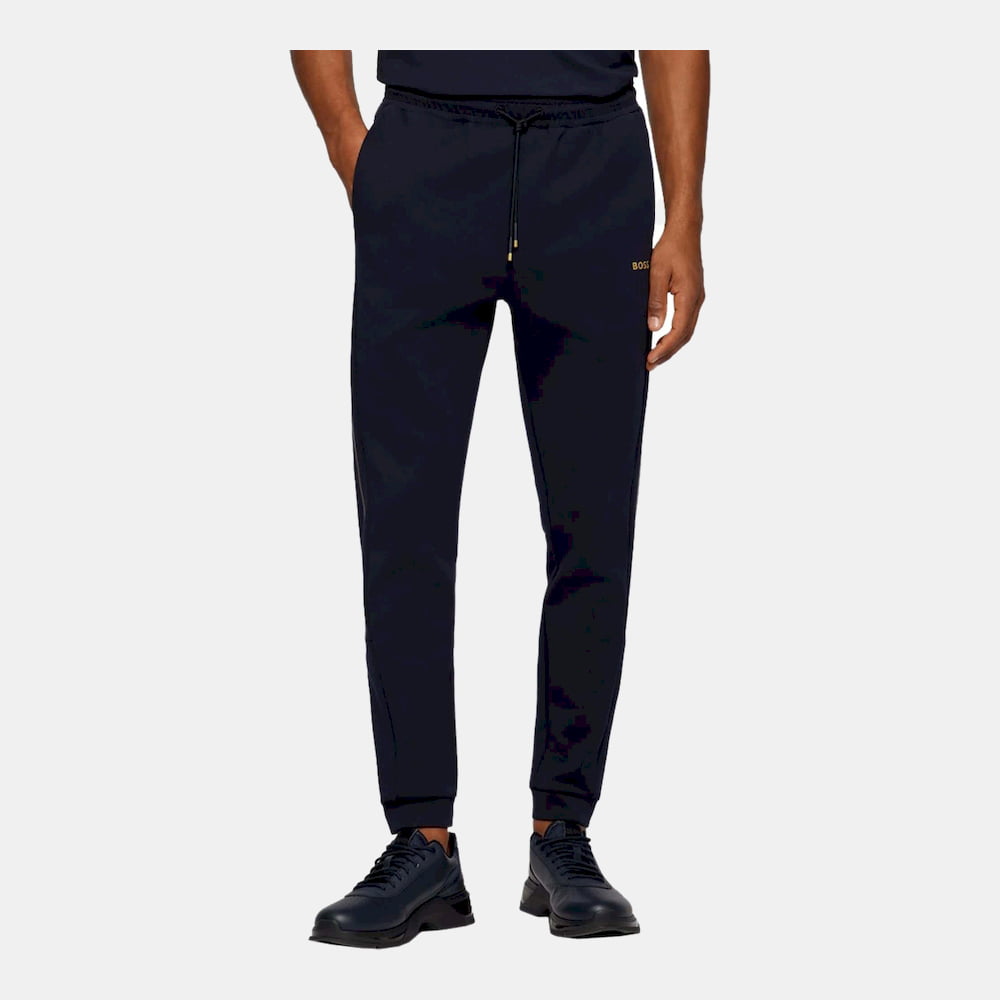 Boss Calcas Trousers Hadiko1 504659 Navy Gold Navy Ouro Shot2