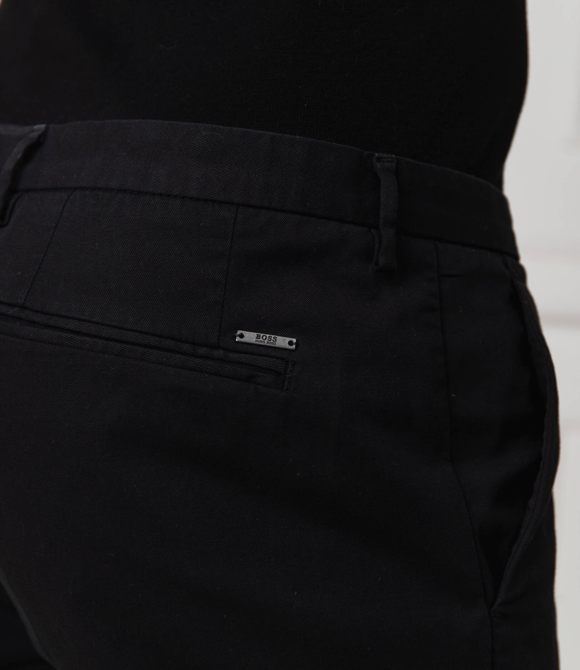 Boss Calcas Trousers Kaito3 D Black Preto_shot3