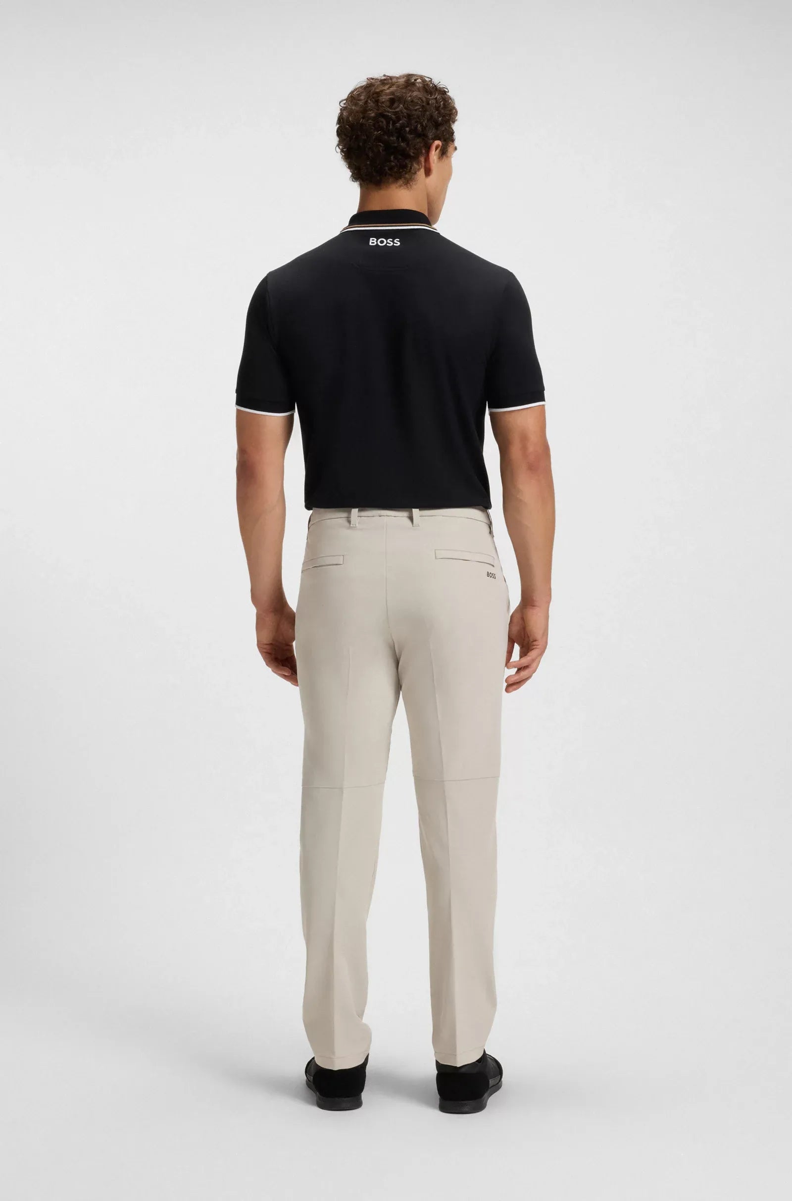 Boss Calcas Trousers T Commuter Sl Lt.bege Beige Claro_shot3