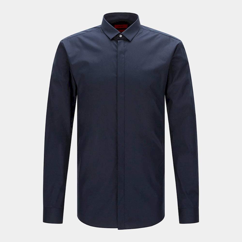 Boss Camisa Shirt 50330496 Dk.blue Azul Escuro Shot2