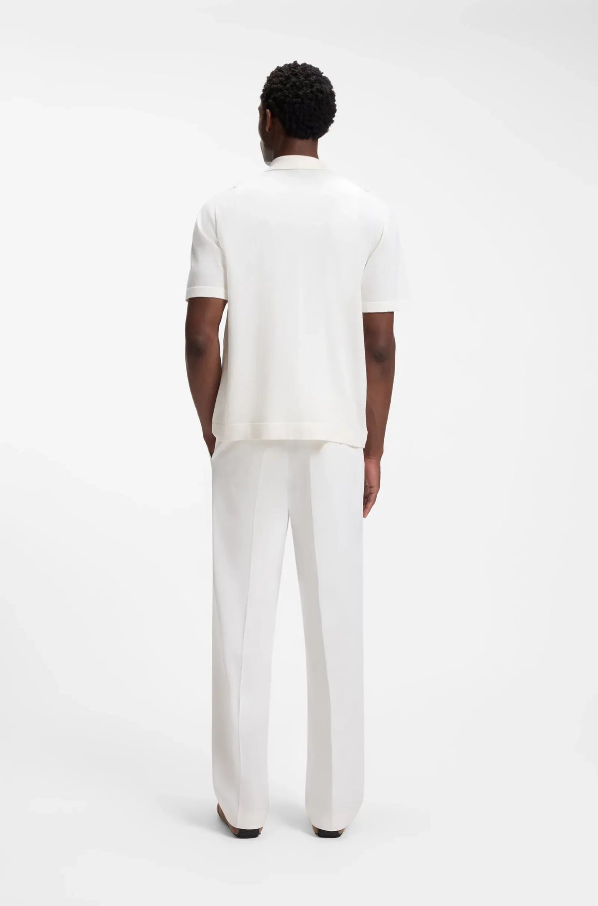 Boss Camisa Shirt C Lastro Whi Blue Branco Azul_shot9