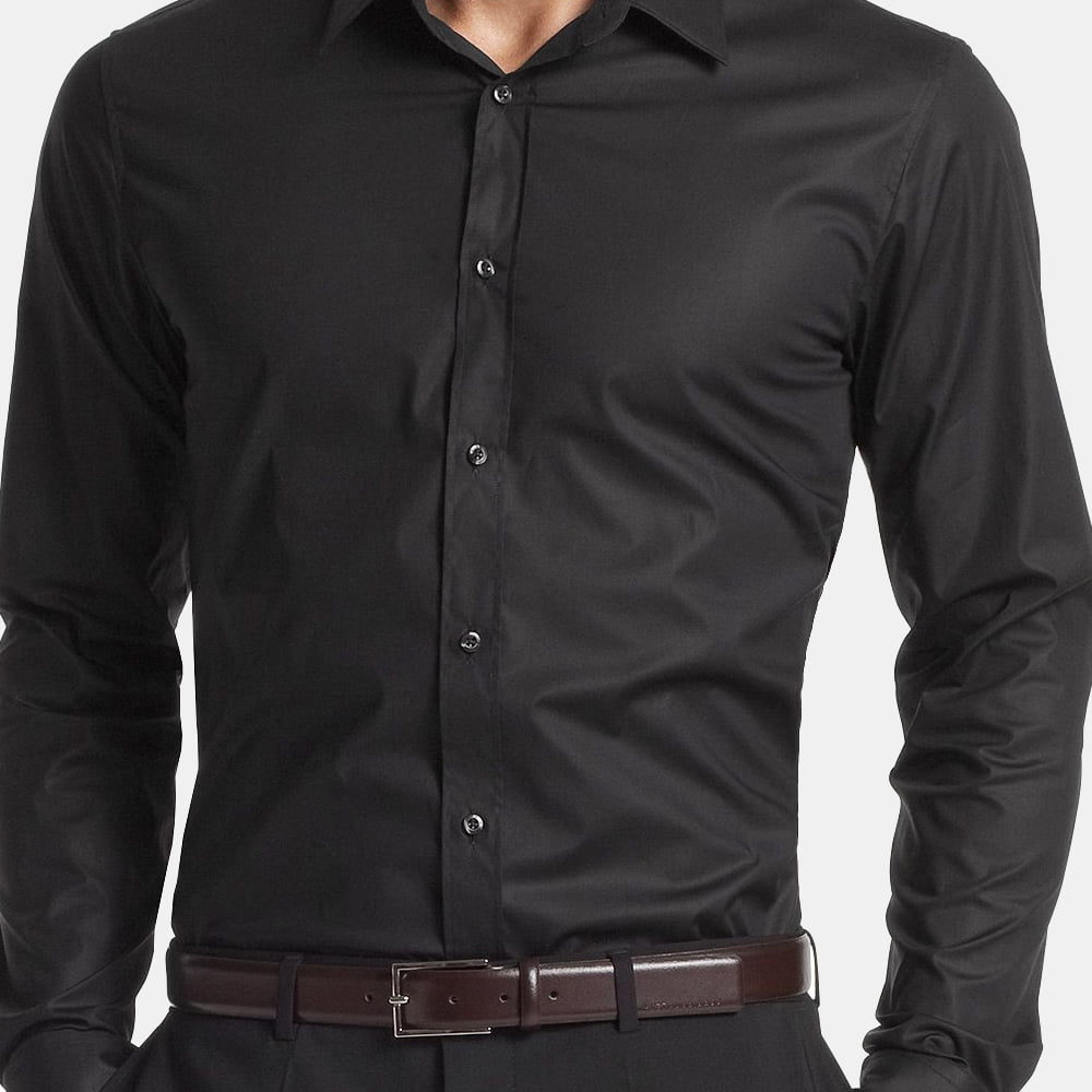 Boss Camisa Shirt Elisha Black Preto Shot1