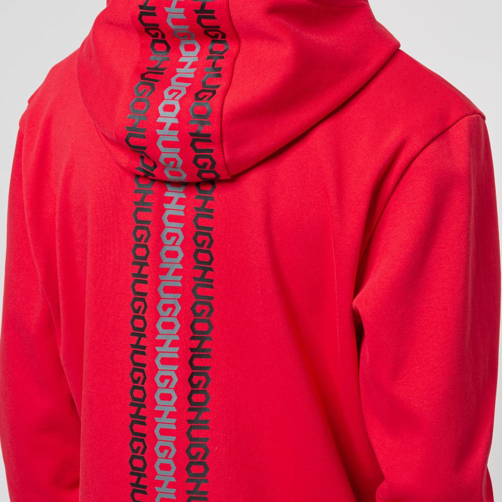 Boss Camisola Hoodie Dozzi Red Vermelho Shot5