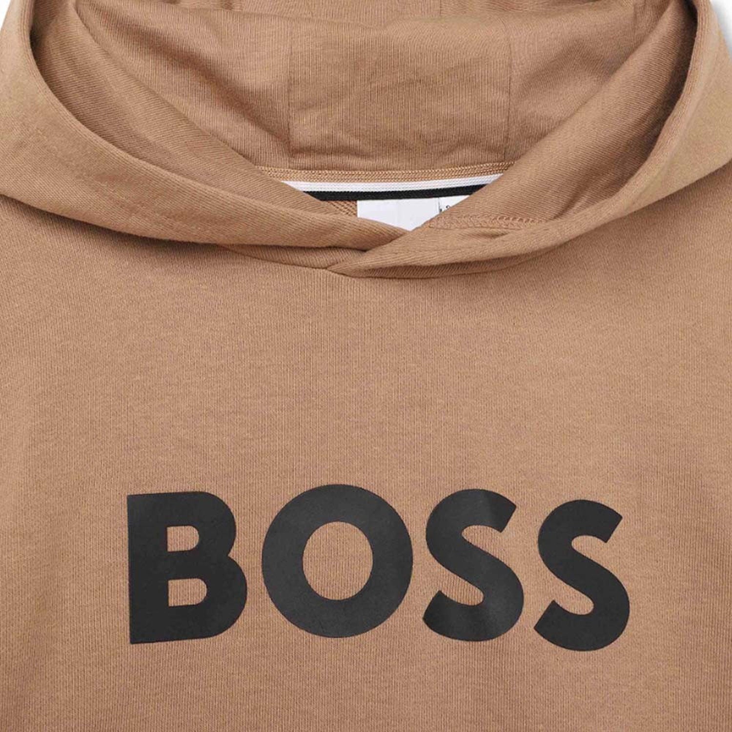 Boss Camisola Hoodie J25q15 Beige Beige_shot3