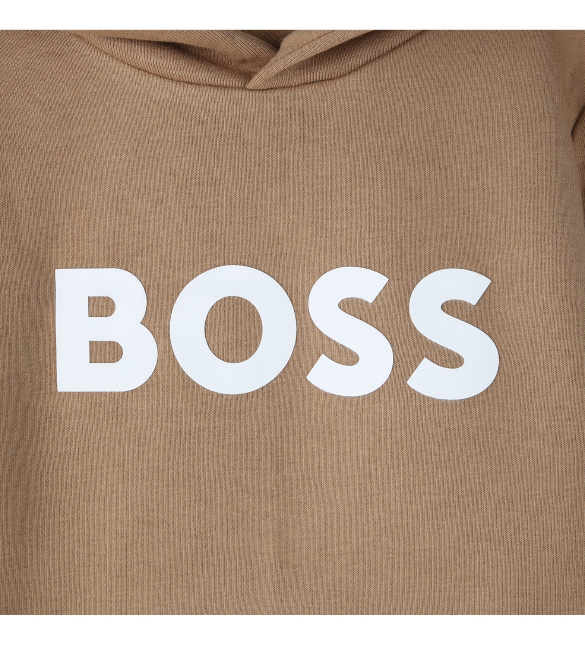 Boss Camisola Hoodie J51187 Brown Castanho_shot3