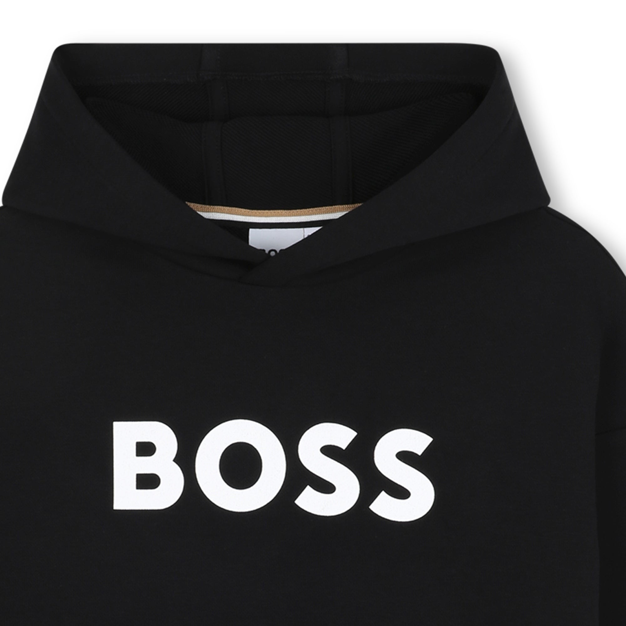 Boss Camisola Hoodie J52027 Black Preto_shot3