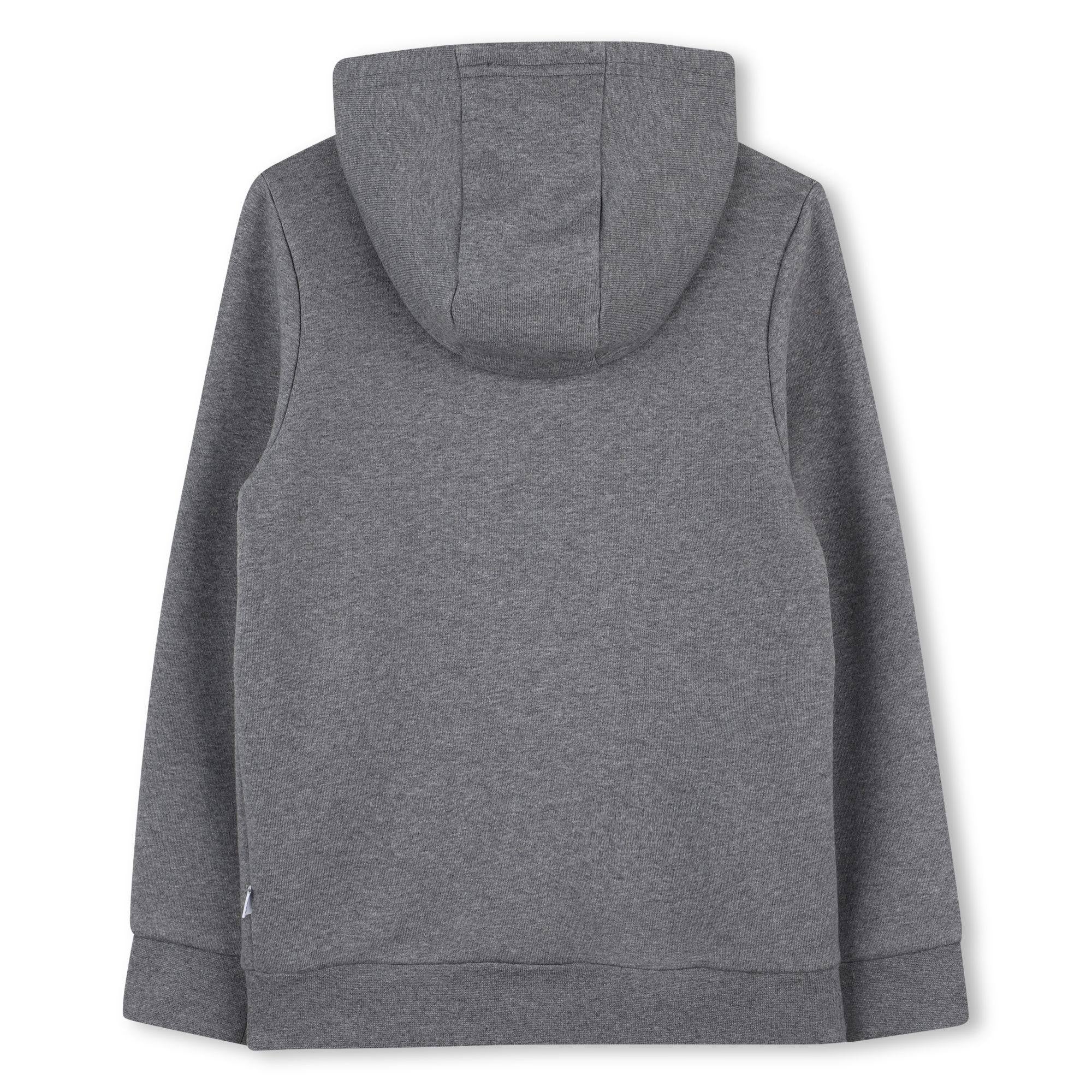 Boss Camisola Hoodie J52320 Grey Cinza_shot3