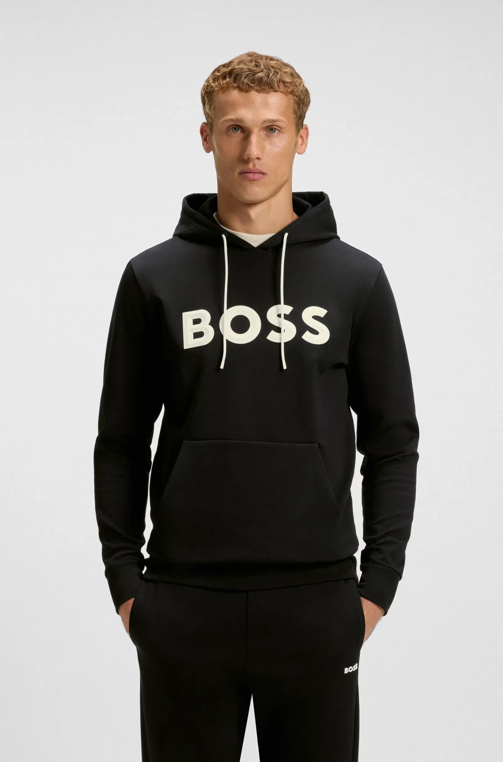Boss Camisola Hoodie Soody Zone 457 Black Preto_shot1