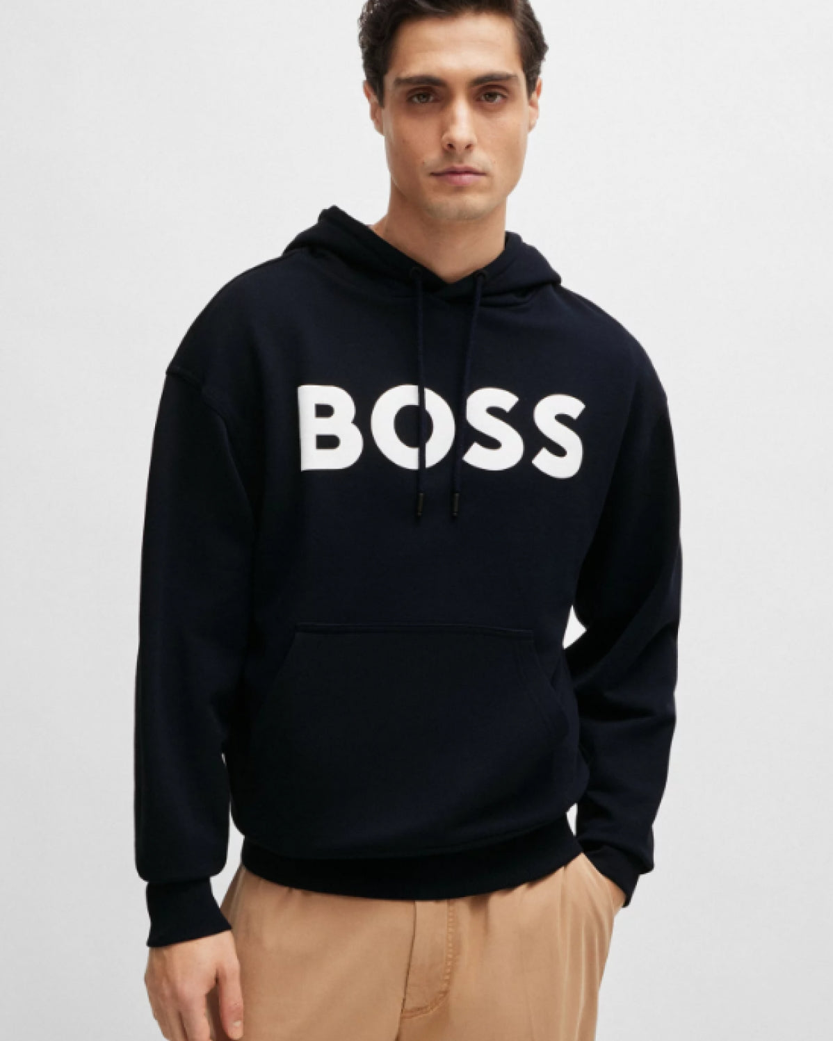 Boss Camisola Hoodie Webasichood Dk.blue Azul Escuro_shot2