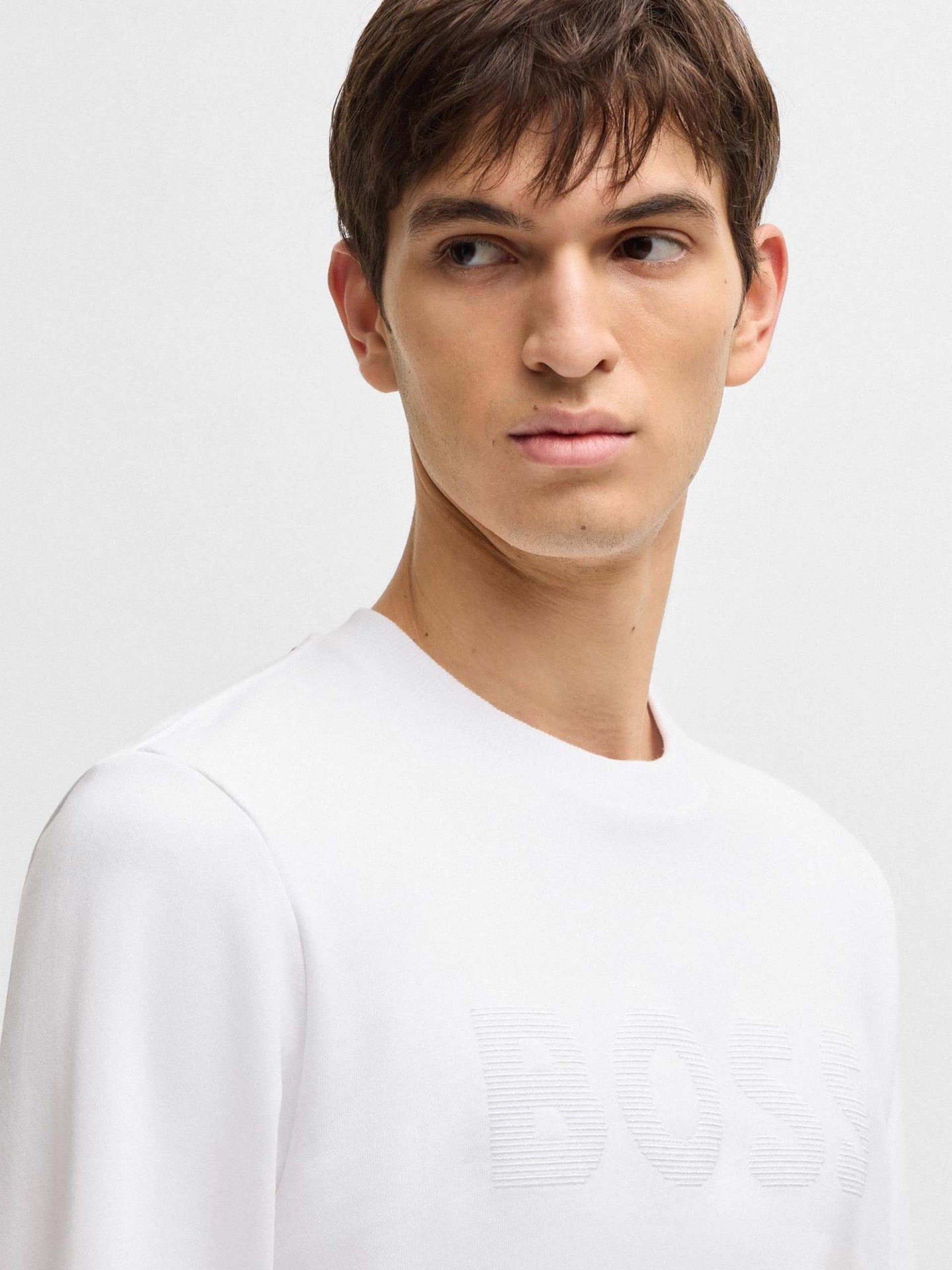 Boss Camisola Sweat C Soleri 120 White Branco_shot3