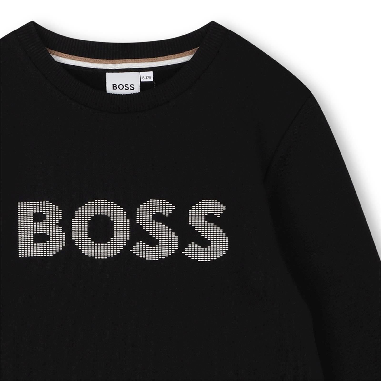Boss Camisola Sweat J51197 Black Preto_shot3