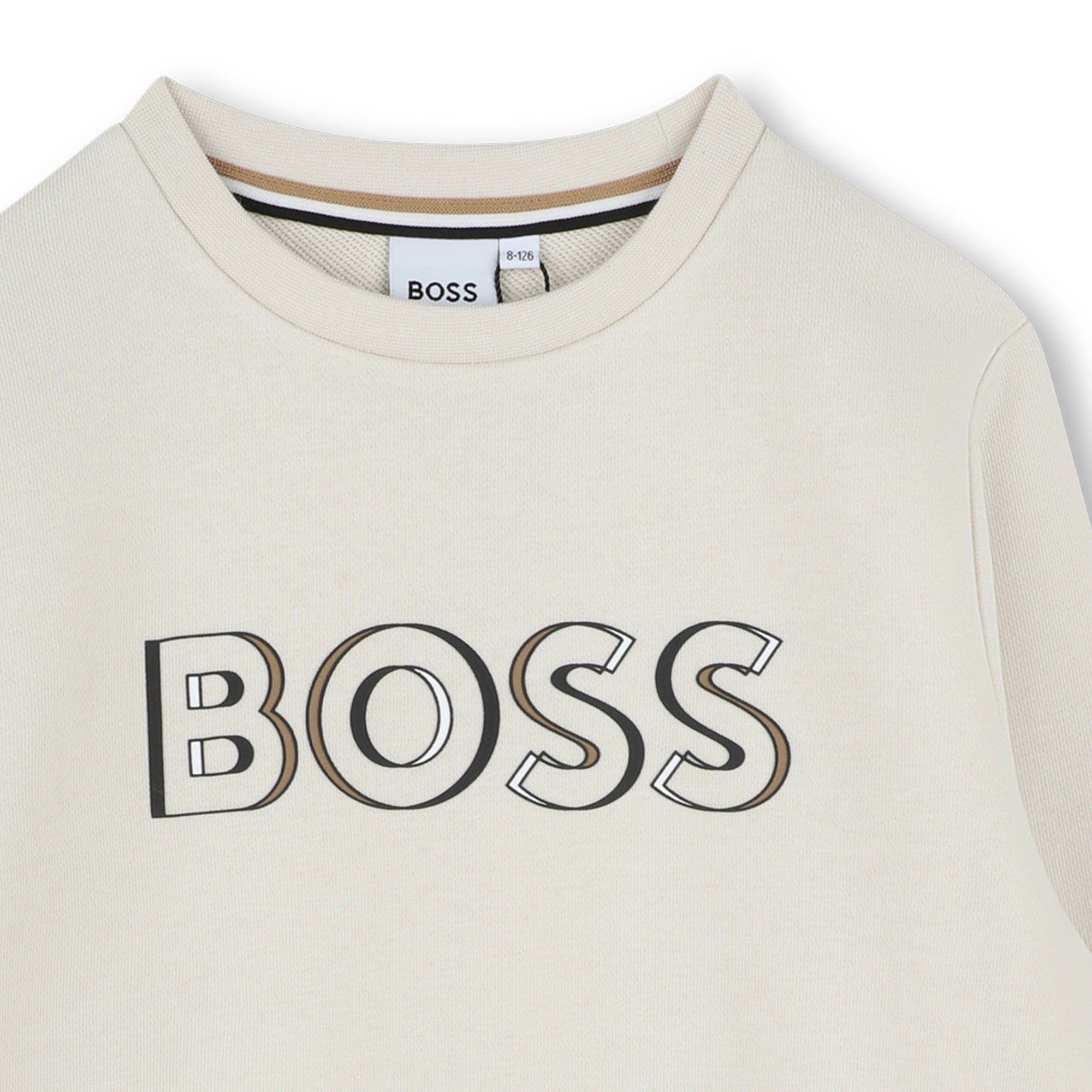 Boss Camisola Sweat J52022 Brown Castanho_shot3