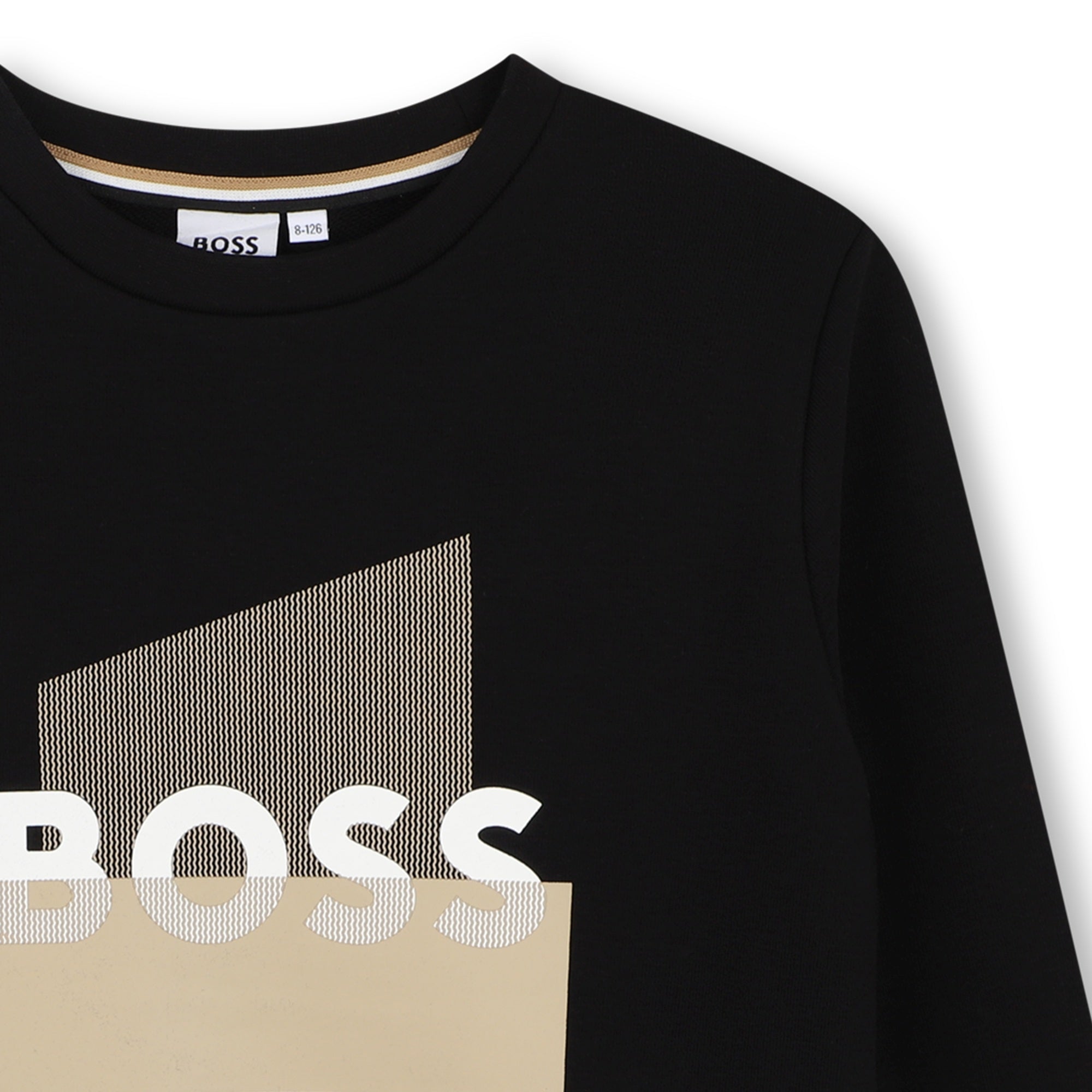 Boss Camisola Sweat J52966 Black Preto_shot4