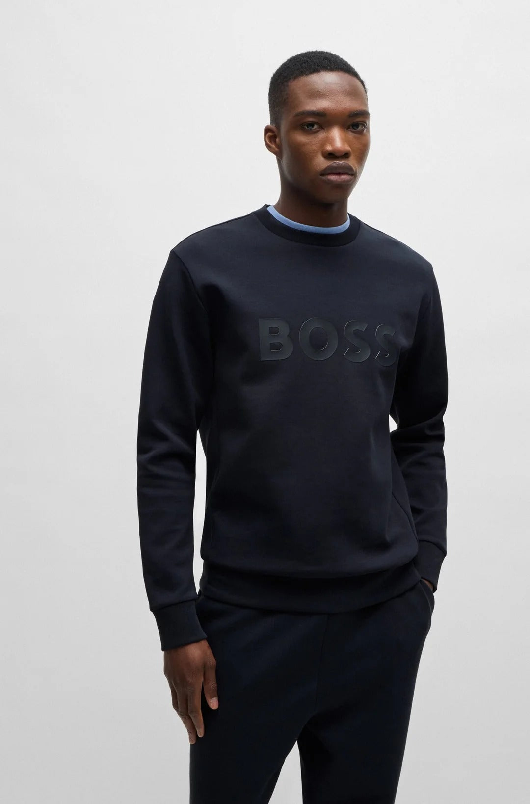 Boss Camisola Sweat Salbo 50506119 Dk.blue Azul Escuro_shot7