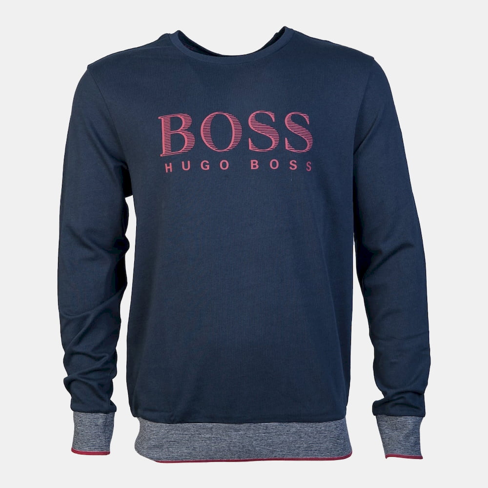 Boss Camisola Sweat Sweatshirt Dk.blue Azul Escuro Shot2